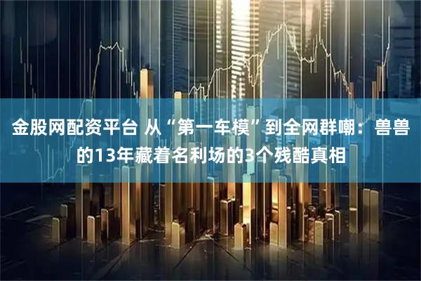 金股网配资平台 从“第一车模”到全网群嘲：兽兽的13年藏着名利场的3个残酷真相