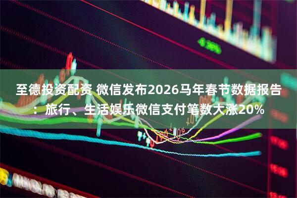 至德投资配资 微信发布2026马年春节数据报告：旅行、生活娱乐微信支付笔数大涨20%